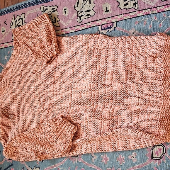 Free People Crofter Cardigan Orange Size L - Picture 7 of 12